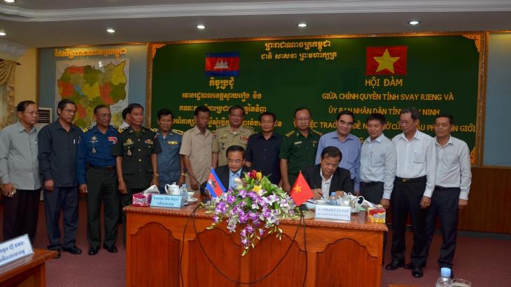 Tây Ninh – Svay Rieng: Ký kết biên bản thoả thuận về việc mở 4 cặp cửa khẩu phụ